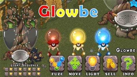 This article is about the Islands of My Singing Monsters. . Glowbes my singing monsters